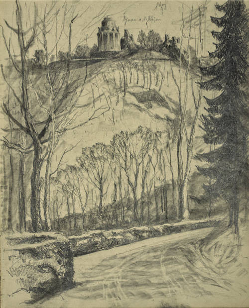 Otto Lange Zeichnungen Landschaften II